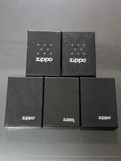 送料無料 zippo 空き箱 紙ケース 5点