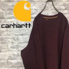 希少 カーハート carhart タグロゴ付き ロンT