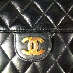 CHANEL マトラッセ　ショルダーバッグ　ECLAIR ZIPPER vint