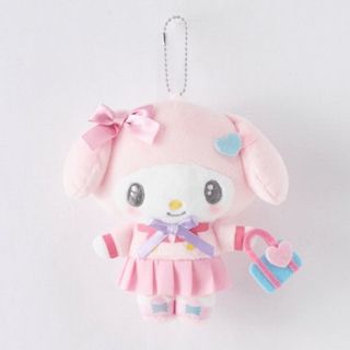 マイメロディ My Melody サンリオ学園 マスコットホルダー 制服 ピンク