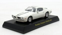 京商 1/64 USAスポーツカーシリーズ2 PONTIAC FIREBIRD TRANS-AM (ホワイト)